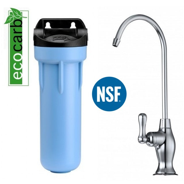 Eco Carb Plus Under Sink Fluoride Water Filter Purifier With