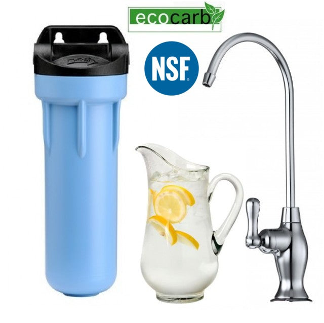 Eco Carb Plus Under Sink Fluoride Water Filter Purifier With