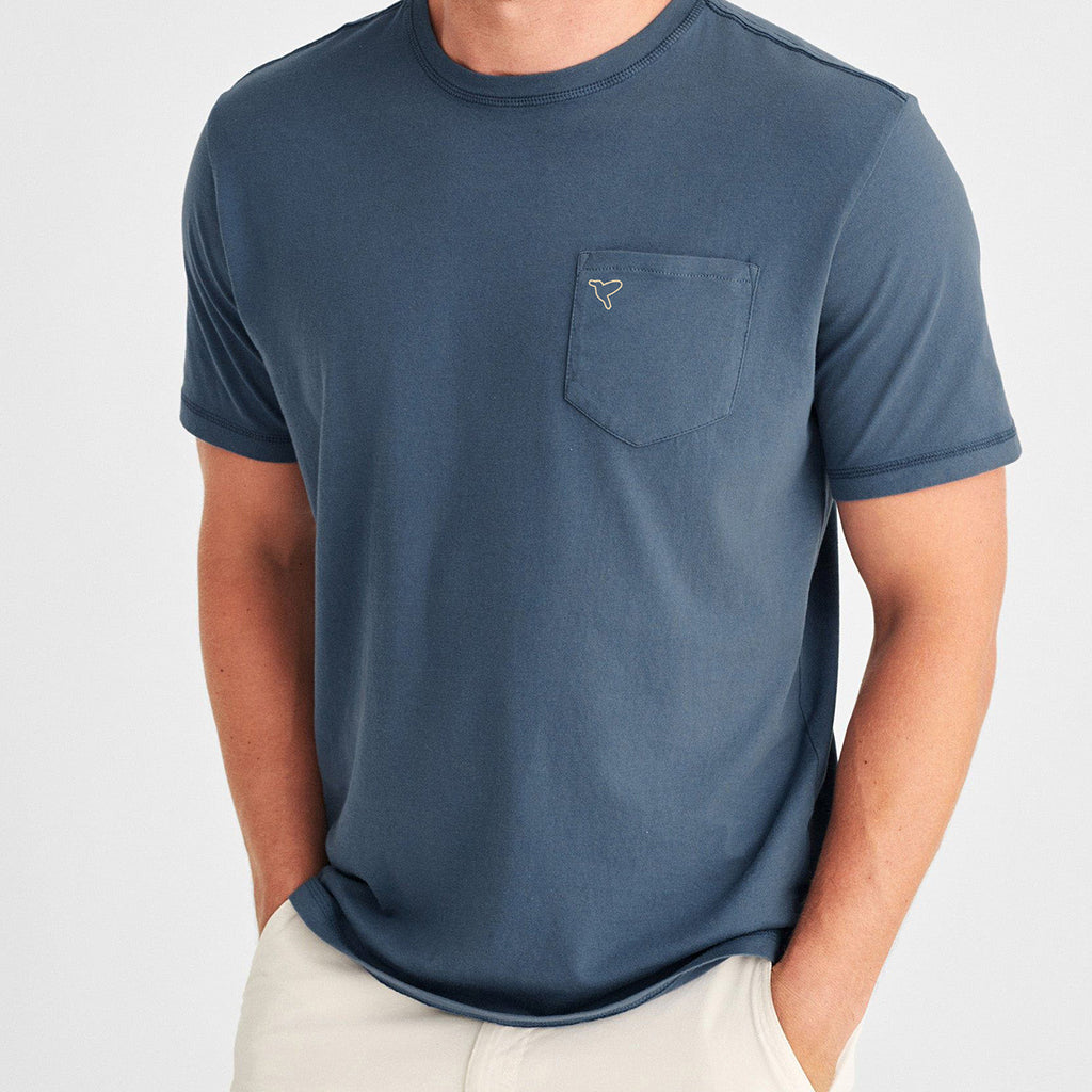 birddogs Navy Pocket Tee