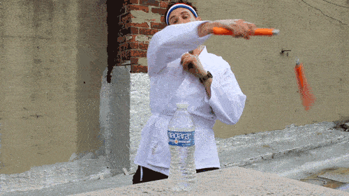 Nunchuck master.