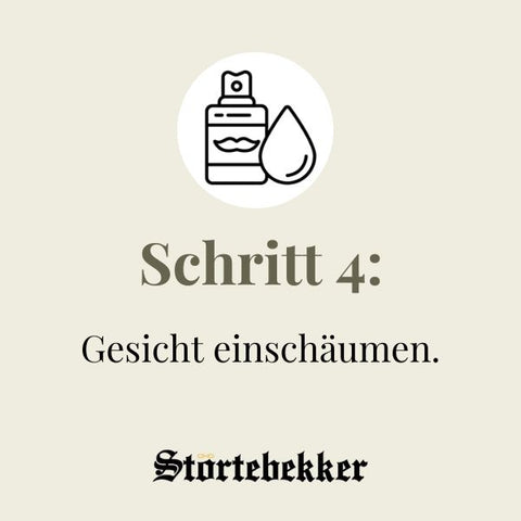 Gesichtsreinigung Männer - Schritt 4