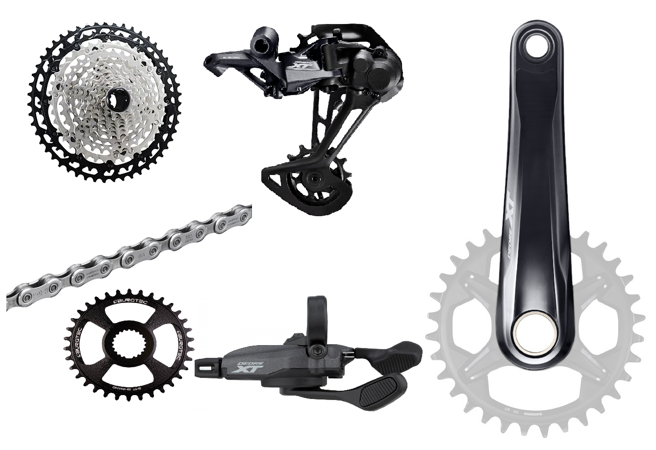 shimano deore groupset road bike