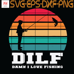 Free Free 208 Damn I Love Fishing Svg SVG PNG EPS DXF File