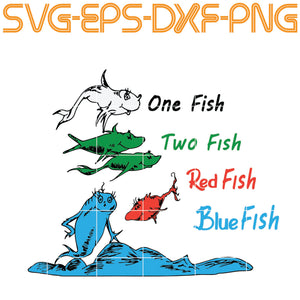 Download Dr Seuss Dr Seuss Svg Dr Seuss Fish One Fish Cat In The Hat C Sumosvg