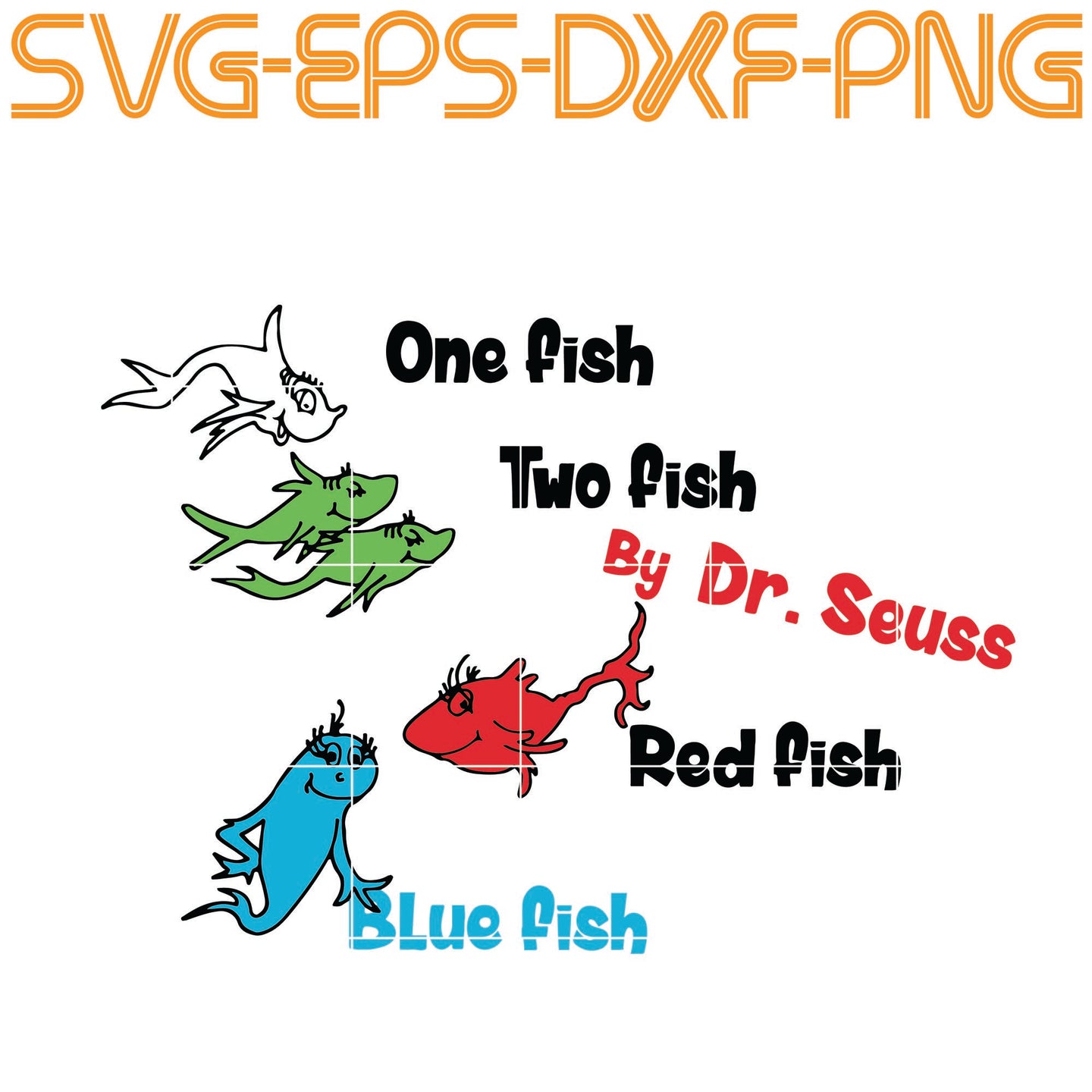 Download Dr Seuss Dr Seuss Svg Dr Seuss Fish One Fish Cat In The Hat Cat Sumosvg