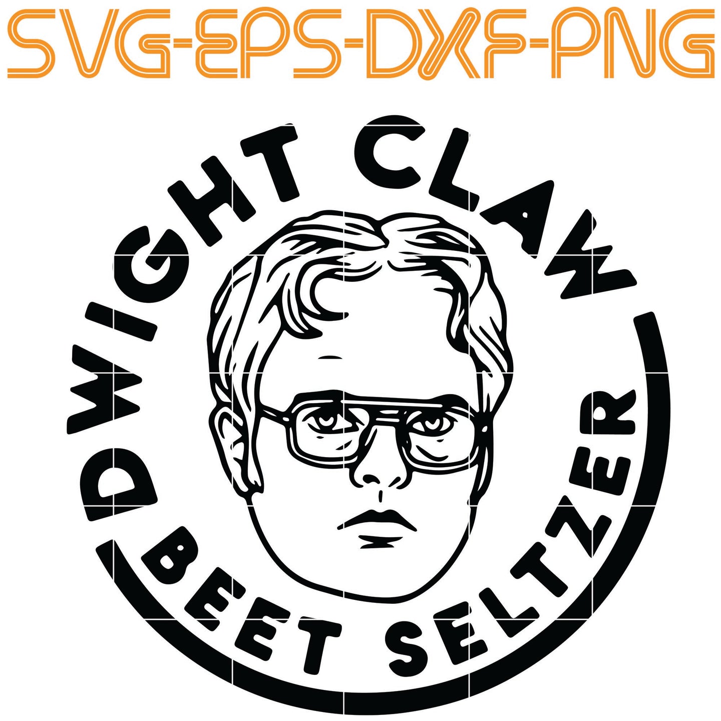Dwight Schrute Dwight Claw beet seltzer SVG , PNG, EPS ...