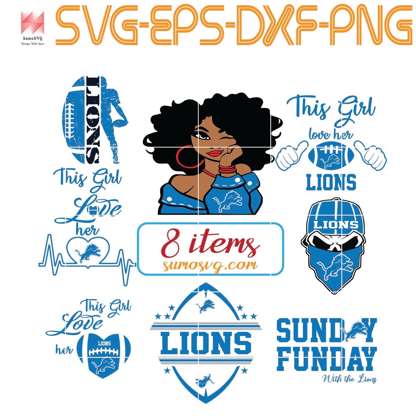 Free Free 269 Detroit Lions Svg Image SVG PNG EPS DXF File