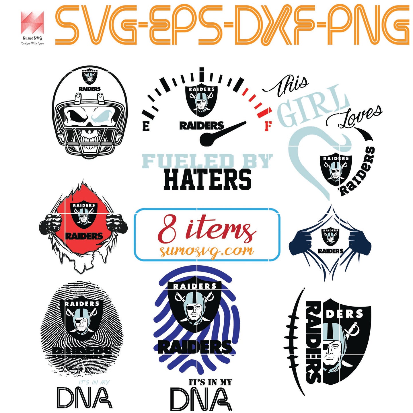 Download Oakland Raiders Bundle Svg Raiders Svg Raiders Boy Svg Raiders Girl Sumosvg