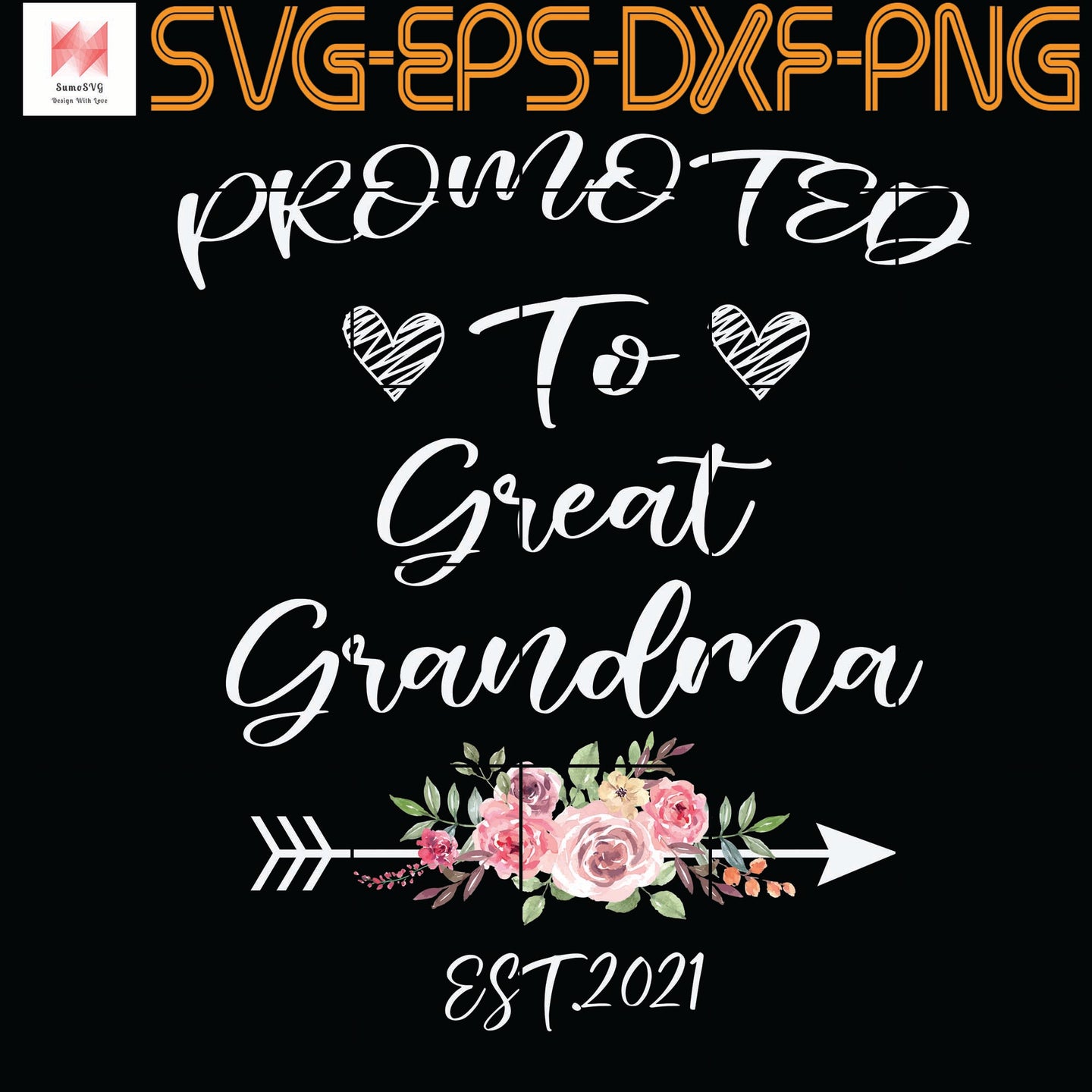 Download Promoted To Great Grandma 2021 Pregnancy Reveal Gift Quotes Svg Png Sumosvg