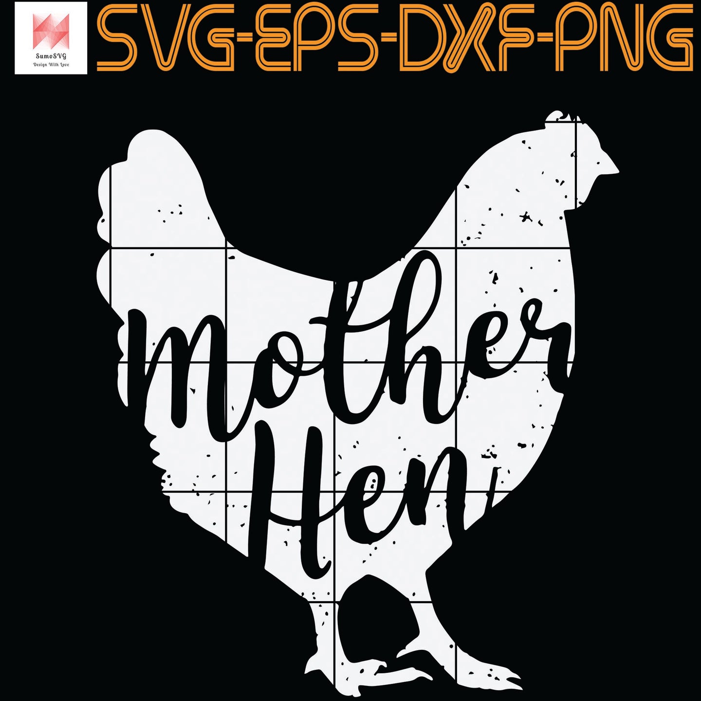 Download Mother Hen Svg Png Eps Dxf Digital Download Sumosvg