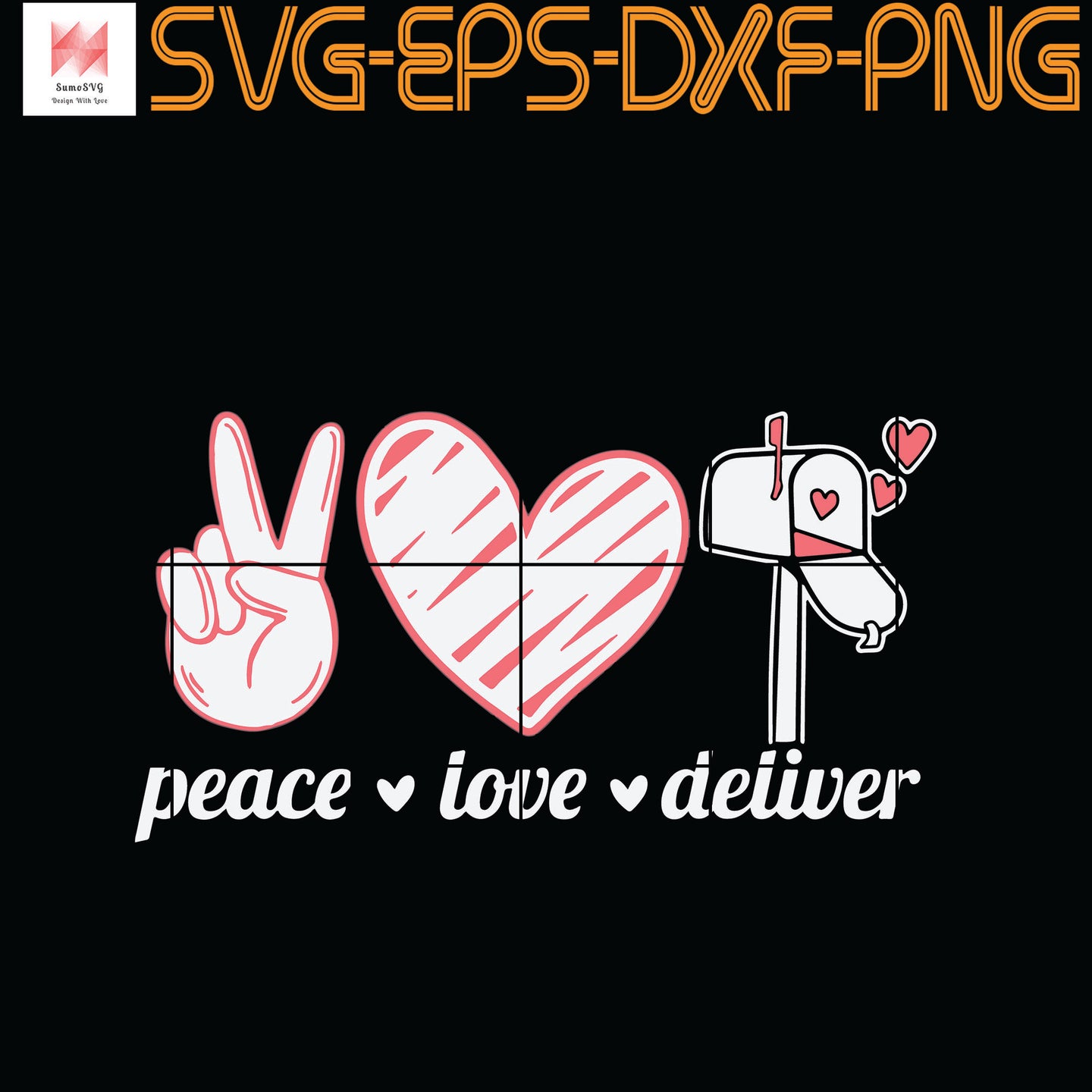 Free Free Peace Love Usps Svg 673 SVG PNG EPS DXF File