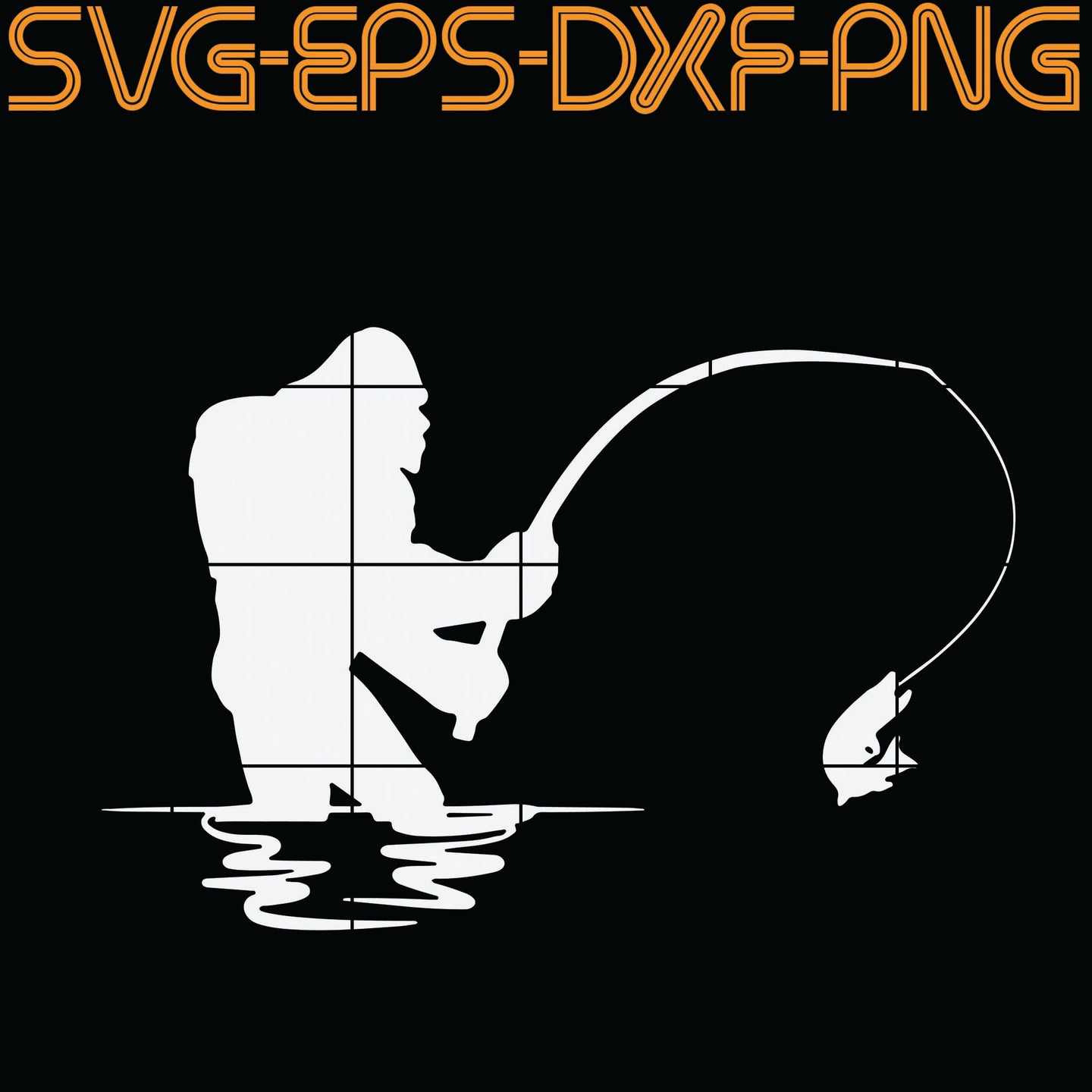 Download Bigfoot Go Fishing Svg Png Eps Dxf Digital Download Sumosvg