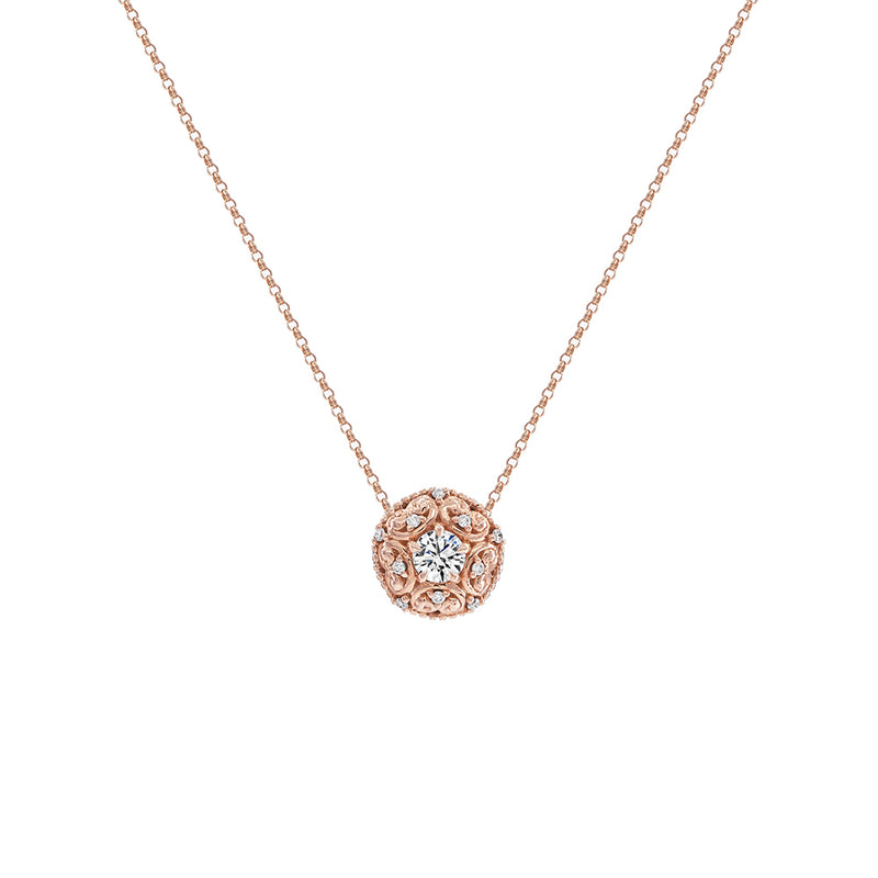 Lovedrops Dainty Diamond Necklace – B.P. de Silva Jewellers