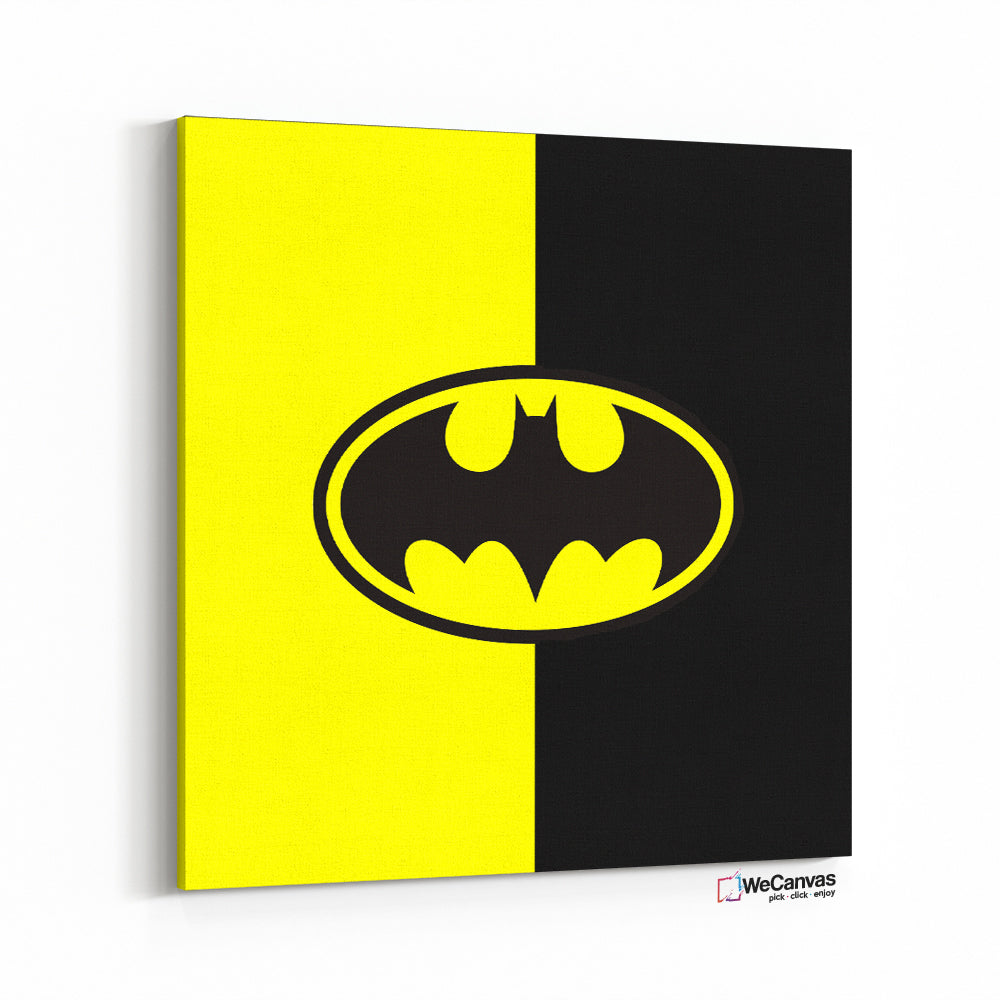 Batman Amarillo y Negro— wecanvasmx