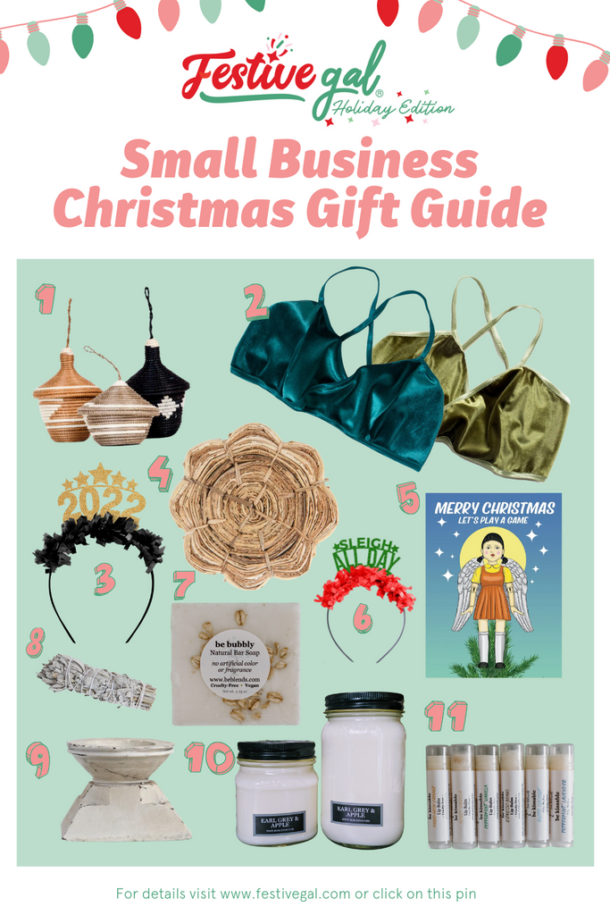 Christmas Gift Guide small business version