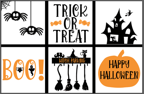 Halloween Window Clings for the classroom