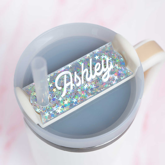 Stanley Cup Accessories: Christmas Stanley Tumbler Custom Name Tag –  Festive Gal