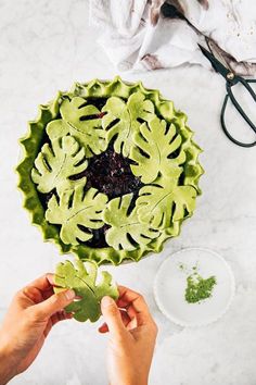 Matcha Cookie Pie Crust