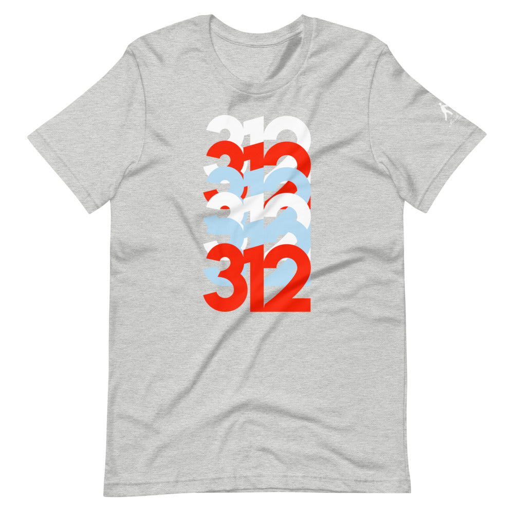 North Side Chicago Short-Sleeve Unisex T-Shirt | merch Monger Athletic Heather / XL