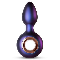 image of Hueman butt plug in purple colour