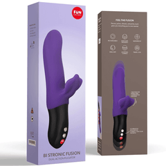 image of fun factory rabbit vibrator in purple colour