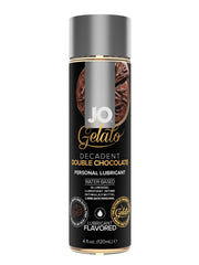 image of a bottle of chocolate flavoured lube