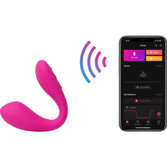 image of lovense quake vibrator showing app controlled