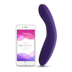 image of we vibe rave g spot vibrator purple colour with app control