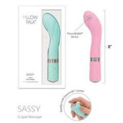 image of pillow talk g spot vibrator sassy