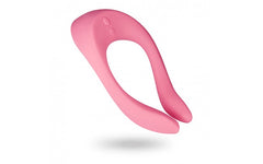 photo of satisfyer partner side view in pink colour