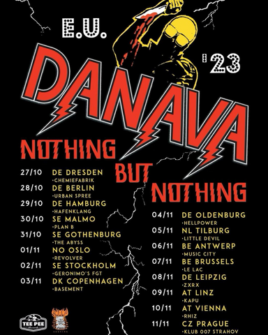 Danava Tour Poster