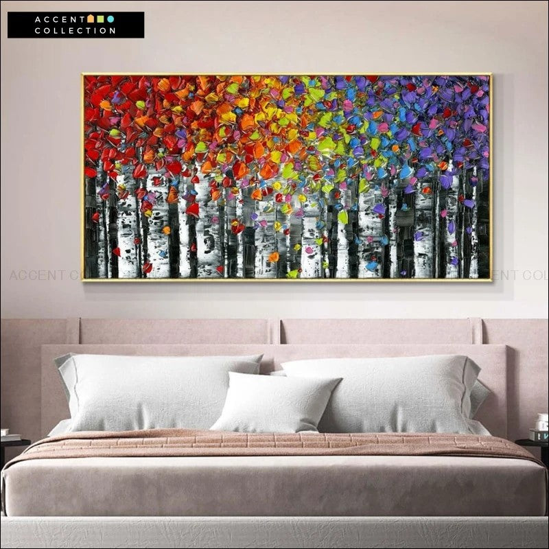 Abstract Hand Painted Oil Painting