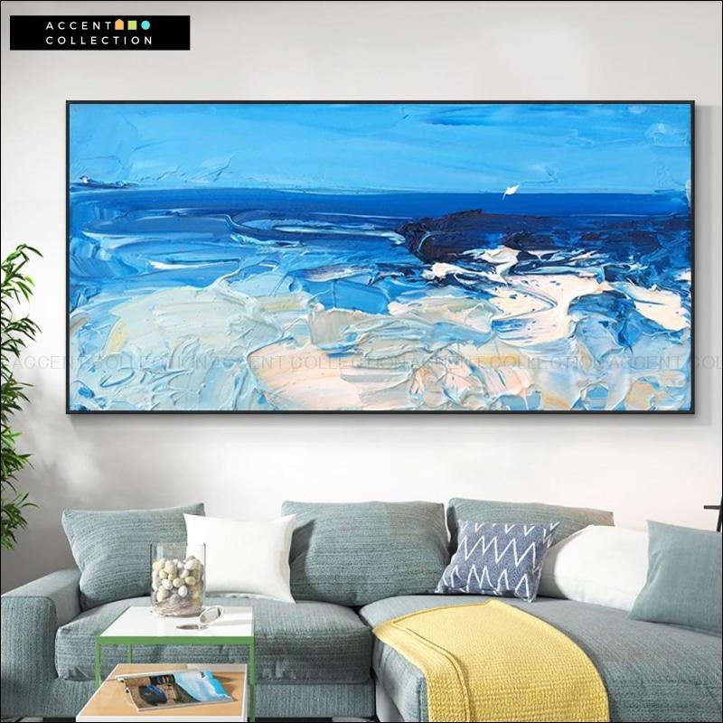Abstract Sea Hand Painted Oil Painting