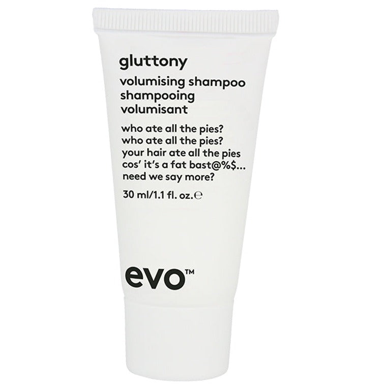 Se Evo Gluttony Volumising Shampoo 30ml - Hos Frisøren & Baronen hos Frisøren og Baronen