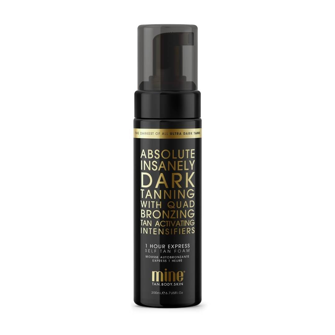 Se Minetan Absolute Insanely Ultra Dark Tan 100ml - Hos Frisøren & Baronen hos Frisøren og Baronen