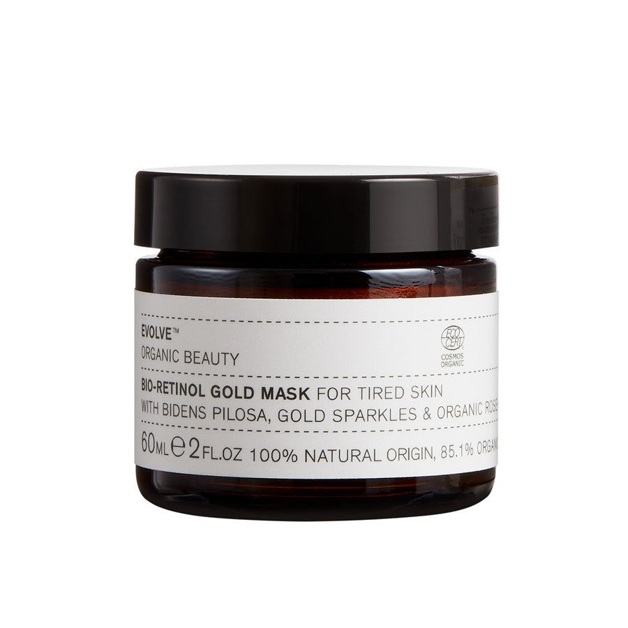 Se Evolve Bio-retinol Gold Mask 30ml - Hos Frisøren & Baronen hos Frisøren og Baronen