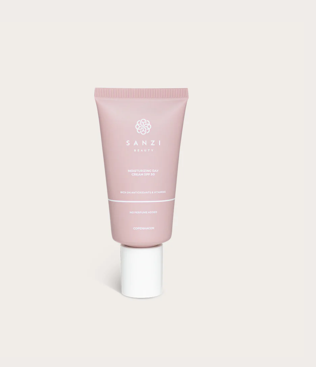 Se Sanzi Beauty Moisturizing Day Cream SPF 50 - 50 ml hos Frisøren og Baronen