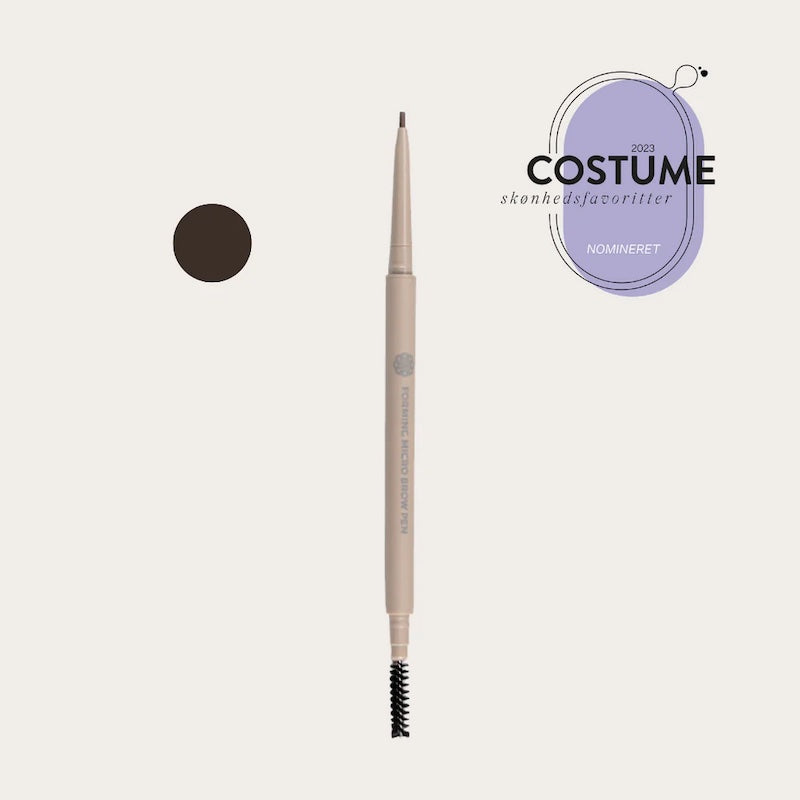 Billede af Sanzi Beauty Forming Micro Brow Pen Ash Brown - Hos Frisøren & Baronen