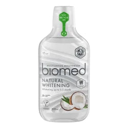 Se biomed® - Natural Whitening Mundskyl - Mint & coconut hos Frisøren og Baronen