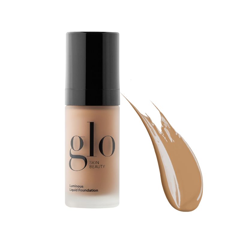 Billede af Glo Luminous Liquid Foundation Spf 18 - Brûlée, 30 ml - Hos Frisøren & Baronen