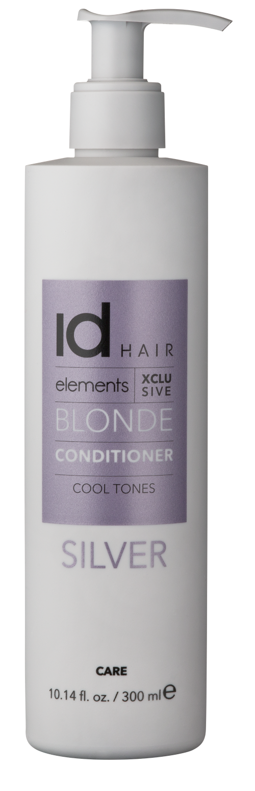 Se Id Hair Elements Xclusive Blonde Conditioner - Silver 300ml - Balsam - Hos Frisøren & Baronen hos Frisøren og Baronen