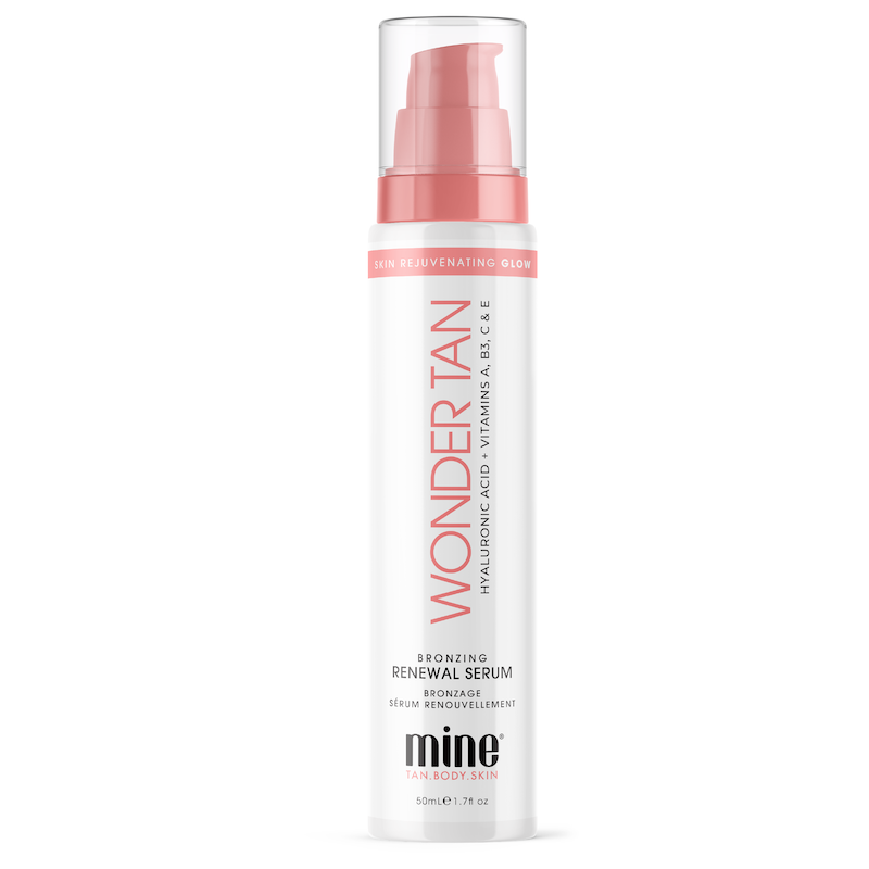 Se Minetan Wonder Tan Bronzing Renewal Serum 50ml - Hos Frisøren & Baronen hos Frisøren og Baronen