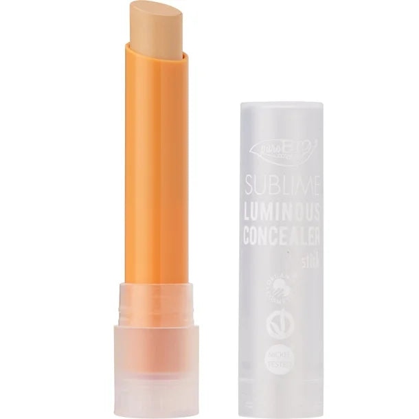 Se puroBIO Cosmetics - Sublime Luminous Concealer Stick 06 hos Frisøren og Baronen