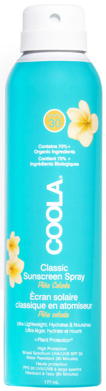 Billede af Coola - Classic Body Spray Piña Colada Spf 30, 177 ml - Solcreme - Hos Frisøren & Baronen