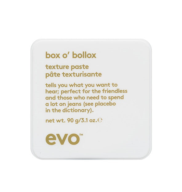 Se Evo Box o´Bollox Texture Paste 90g - Hos Frisøren & Baronen hos Frisøren og Baronen