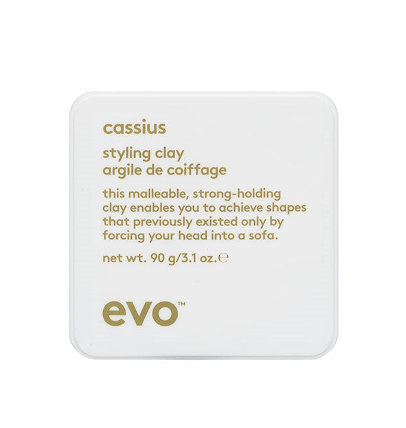 Evo Cassius Styling Clay 90g - Hos Frisøren & Baronen