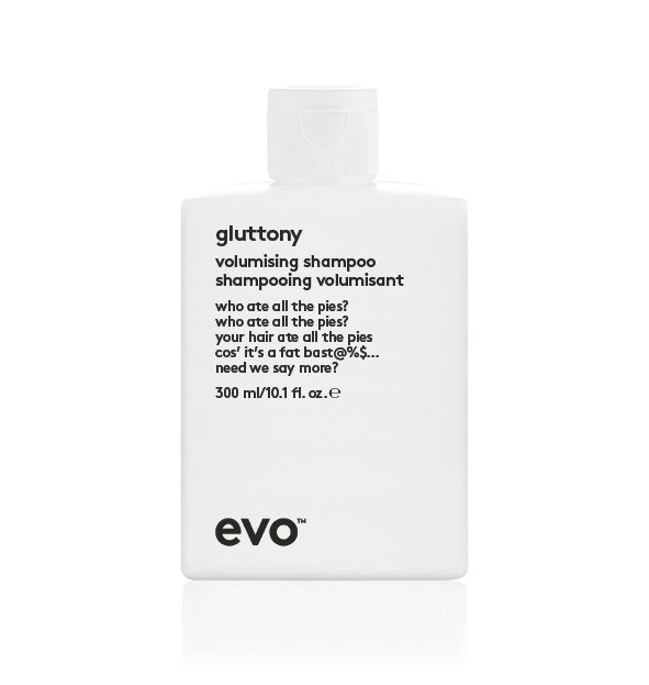 Se Evo Gluttony Volumising Shampoo 300ml - Hos Frisøren & Baronen hos Frisøren og Baronen