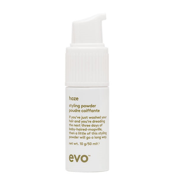 Billede af Evo Haze Styling Powder Pump 50ml - Hos Frisøren & Baronen