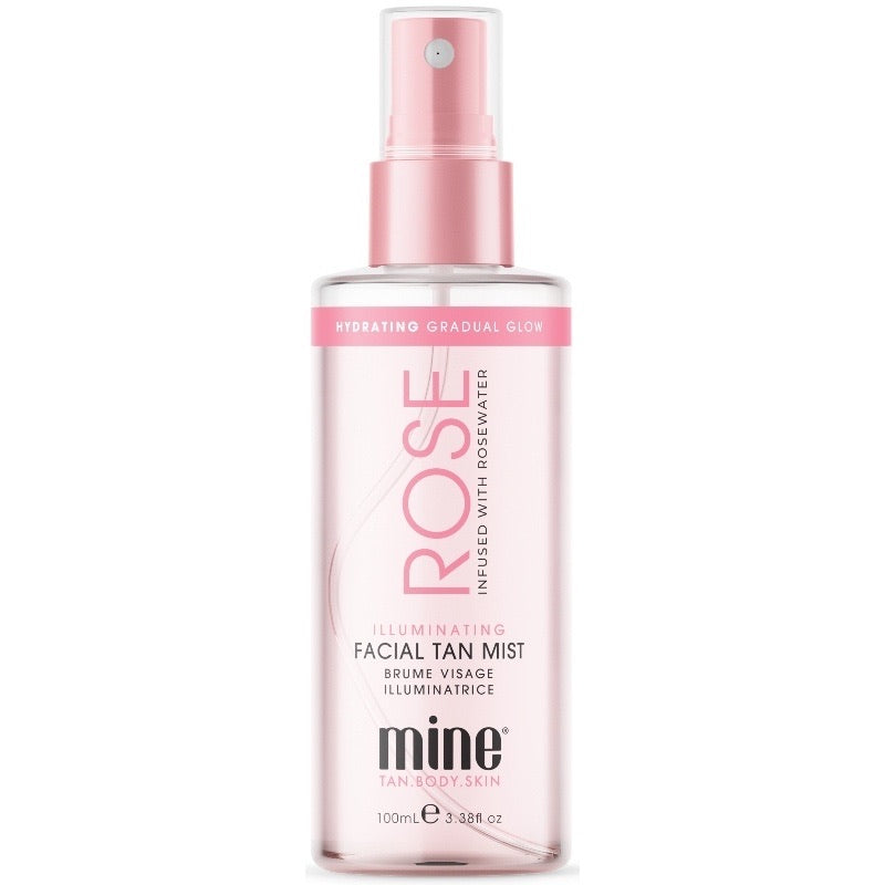 Se Minetan Illuminating Facial Tan Mist Rosemist - Hos Frisøren & Baronen hos Frisøren og Baronen