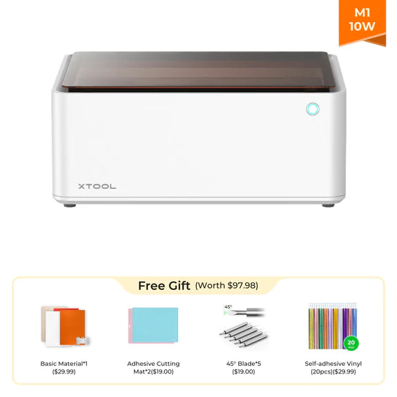 xTool M1 Smart Laser Engraver and Vinyl Cutter